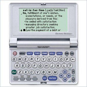 Sharp PWE550 Electronic Dictionary