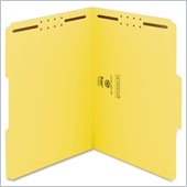 Smead Colored Top-Tab Fastener File Folder