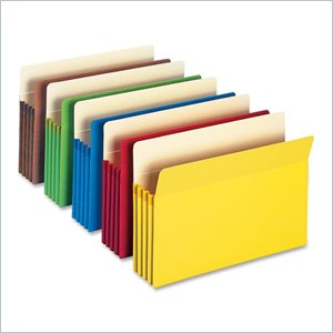 Smead TUFF Pocket Top Tab File Pocket