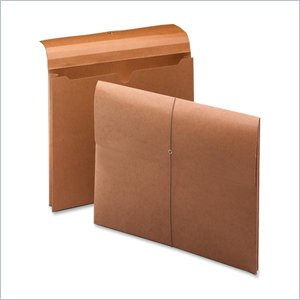 Smead Elastic Closure Red Rope Expanding School Wallet