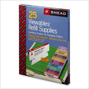 Smead Viewables Color Labeling System Supplies Refills