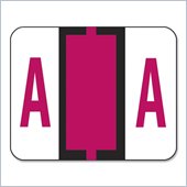 Smead Bar Style Color Coded Alphabetic Label