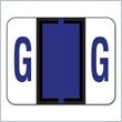 ADD TO YOUR SET: Smead Bar Style Color Coded Alphabetic Label