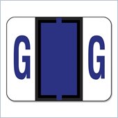 Smead Bar Style Color Coded Alphabetic Label