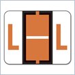 ADD TO YOUR SET: Smead Bar Style Color Coded Alphabetic Label