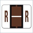 ADD TO YOUR SET: Smead Bar Style Color Coded Alphabetic Label