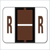 Smead Bar Style Color Coded Alphabetic Label