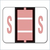 Smead Bar Style Color Coded Alphabetic Label