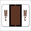 ADD TO YOUR SET: Smead Bar Style Color Coded Alphabetic Label