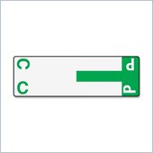 Smead AlphaZ NCC Color Coded Name Label