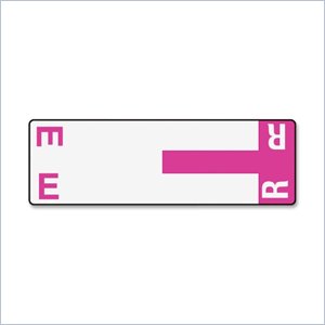 Smead AlphaZ NCC Color Coded Name Label