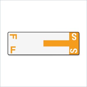 Smead AlphaZ NCC Color Coded Name Label