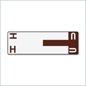 Smead AlphaZ NCC Color Coded Name Label
