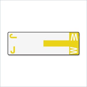 Smead AlphaZ NCC Color Coded Name Label