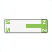 Smead AlphaZ NCC Color Coded Name Label