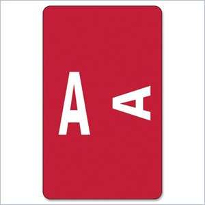 Smead AlphaZ ACCS Color Coded Alphabetic Label