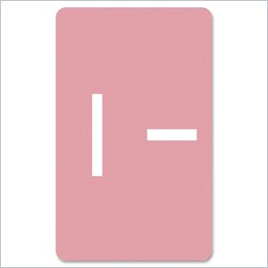 Smead AlphaZ ACCS Color Coded Alphabetic Label