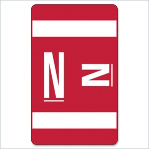 Smead AlphaZ ACCS Color Coded Alphabetic Label