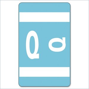 Smead AlphaZ ACCS Color Coded Alphabetic Label