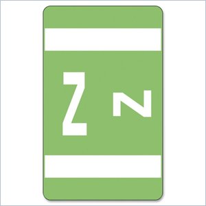 Smead AlphaZ ACCS Color Coded Alphabetic Label