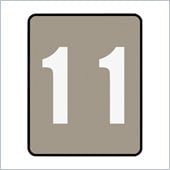 Smead AM100RN Color Coded Numeric Label