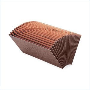 Smead A-Z Simulated Leather Expanding File