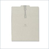 Smead 1/3 Cut Top Tab Monthly File Guides