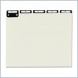 ADD TO YOUR SET: Smead A-Z Flat Pressboard Metal Tab File Guides