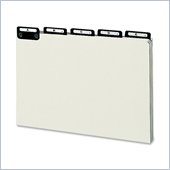 Smead A-Z Flat Pressboard Metal Tab File Guide