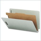 Smead End Tab Classification Folder with Divider