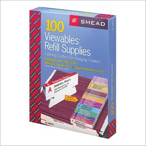 Smead Straight-Line Viewables Labeling System Refill Supplies Kit