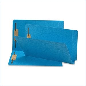 Smead Shelf-Master Two-Ply Colored Fastener Folder
