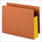 Smead TUFF Pocket End Tab File Pocket with Colored Gussets