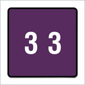 Smead DCC Color Coded Numeric Label
