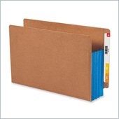 Smead TUFF Pocket End Tab File Pocket with Colored Gussets