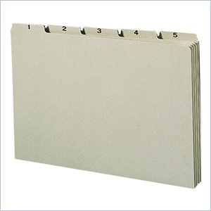 Smead Pressboard Daily File Guides