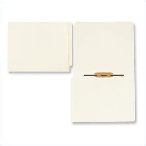 Smead Shelf-Master End Tab Folder with Fastener