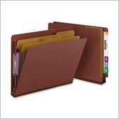 Smead End Tab Classification Folder with Divider
