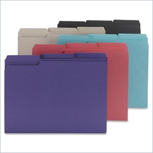 Smead Colored Interior Folder Assortment