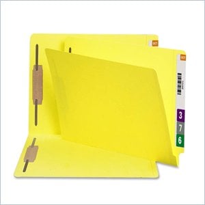 Smead Recycled End Tab Fastener Folder