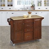 Home Styles Furniture Cherry Kitchen Cart