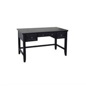 Home Styles Furniture Bedford Executive Home Office Writing Desk in Ebony