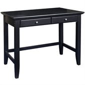 Home Styles Bedford Wood Laptop Writing Desk in Ebony