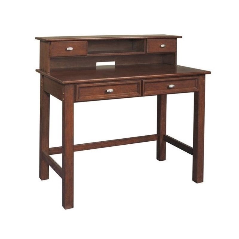 Home Styles Hanover Wood Laptop Writing Desk In Cherry