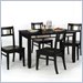 Home Styles Furniture Manhattan Dining Table in Black