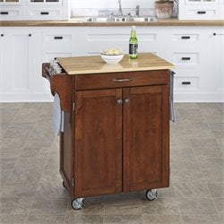 Home Styles Furniture Kitchen Cart in Cherry
