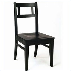 Home Styles Furniture Manhattan Dining Chair in Black (Set of 2)