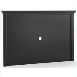 Home Styles Furniture Bedford Back Panel for Entertainment Center in Black Finish Best Price