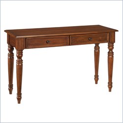 Home Styles Furniture Homestead Solid Wood Sofa table in Warm Oak Finish