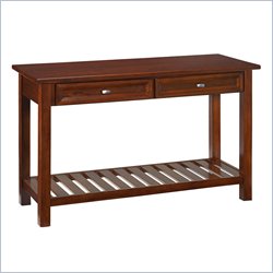 Home Styles Furniture Hanover Solid Wood Softa Table in Cherry Finish